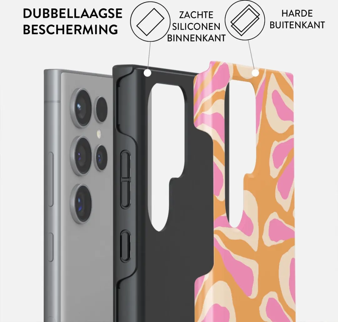 Burga Telefoonhoesje Samsung Galaxy S24 Ultra Aloha - Schokbestendig
