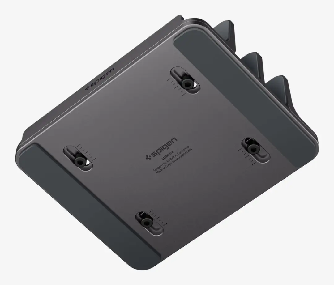 Spigen LD208S4 Verticale Standaard - 4 Apparaten - Grijs
