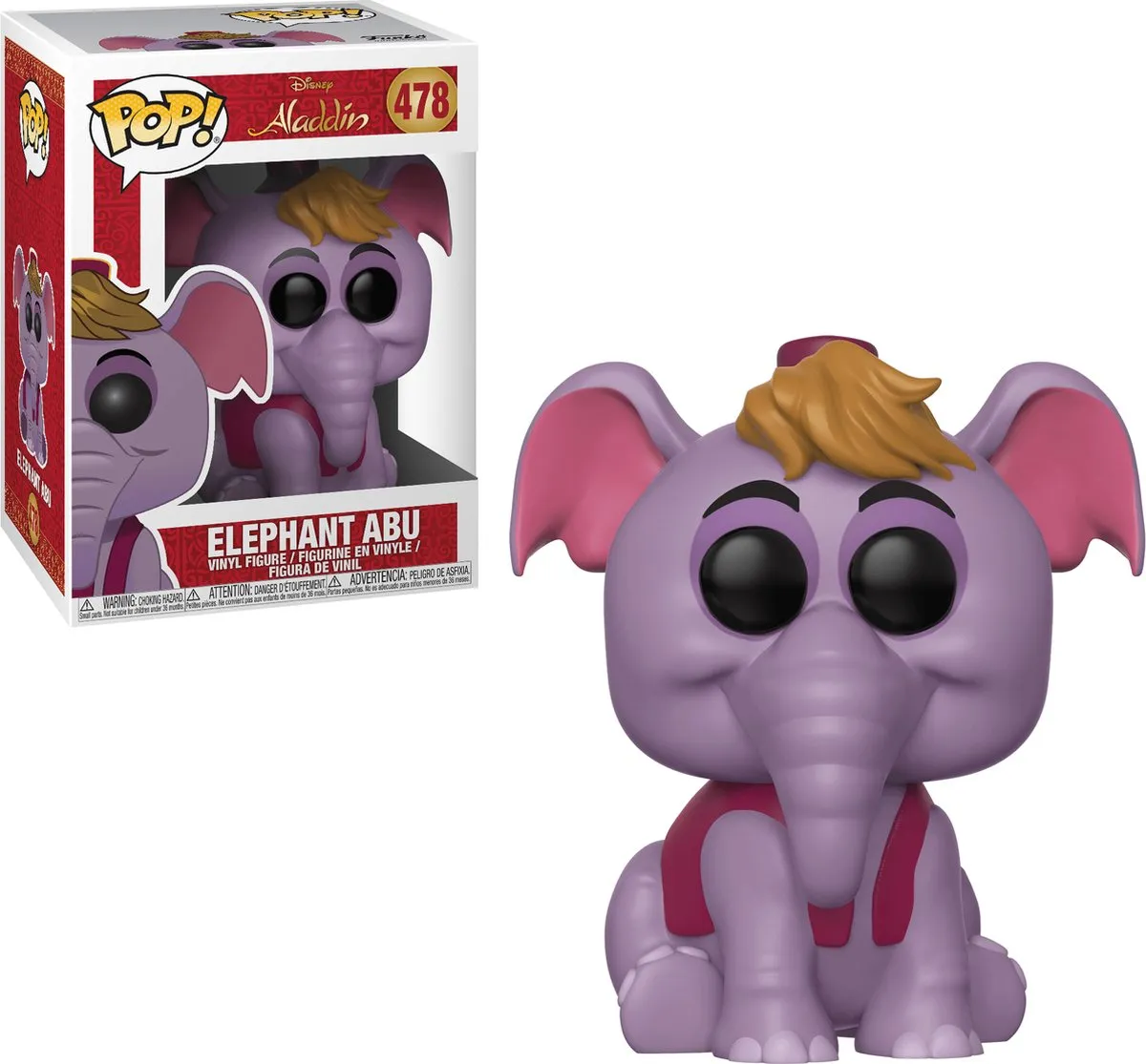 Funko Pop! Aladdin Abu - #478 - afbeelding 2 van 5