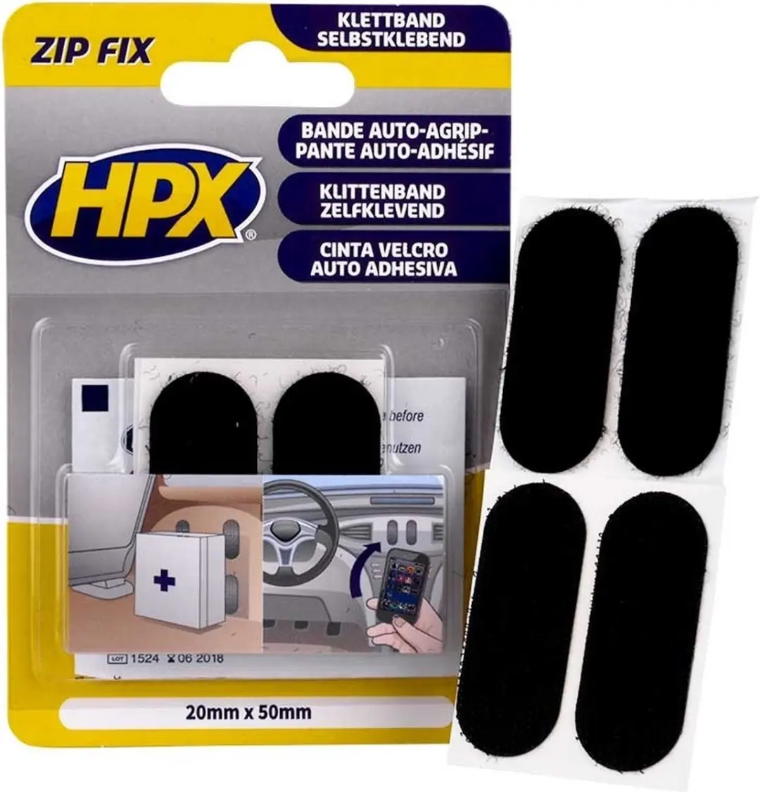 HPX ZIP FIX Klittenband Pads