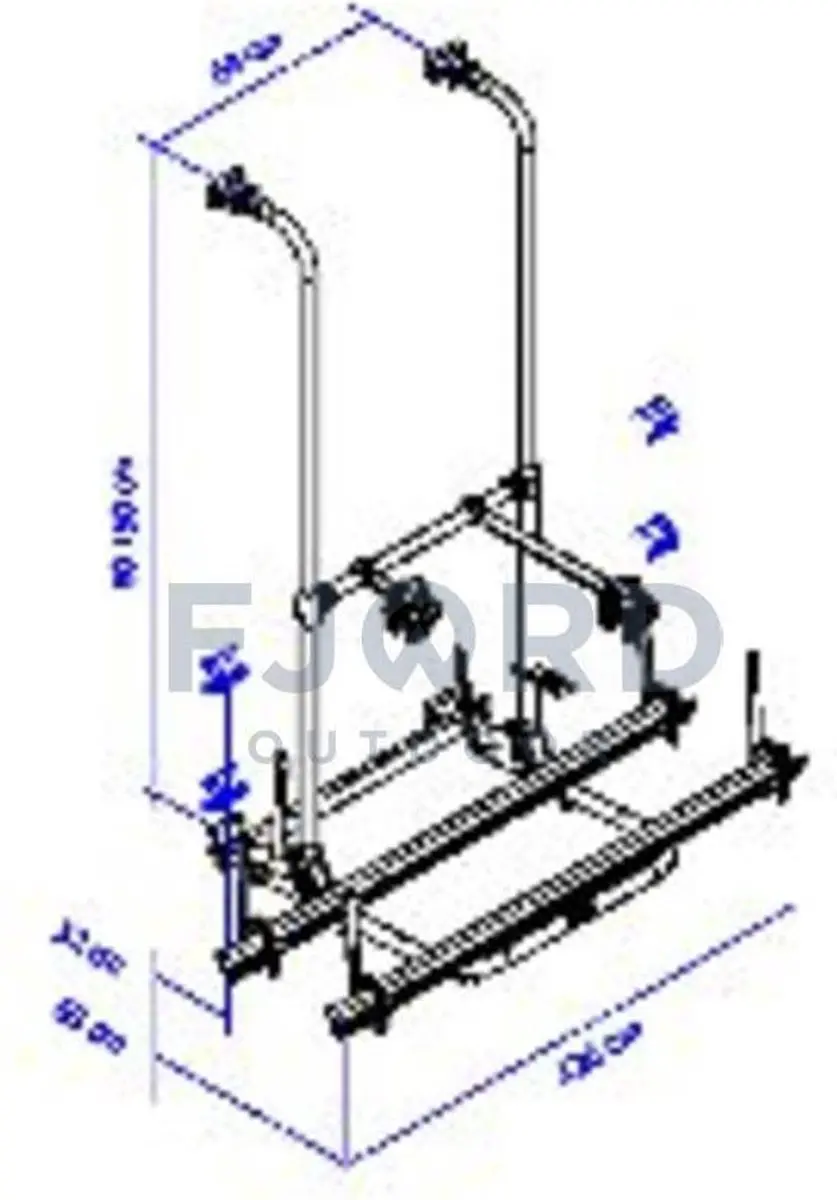 Thule Sport G2 Fietsendrager 2 Stuks - 50 kg - Aluminium