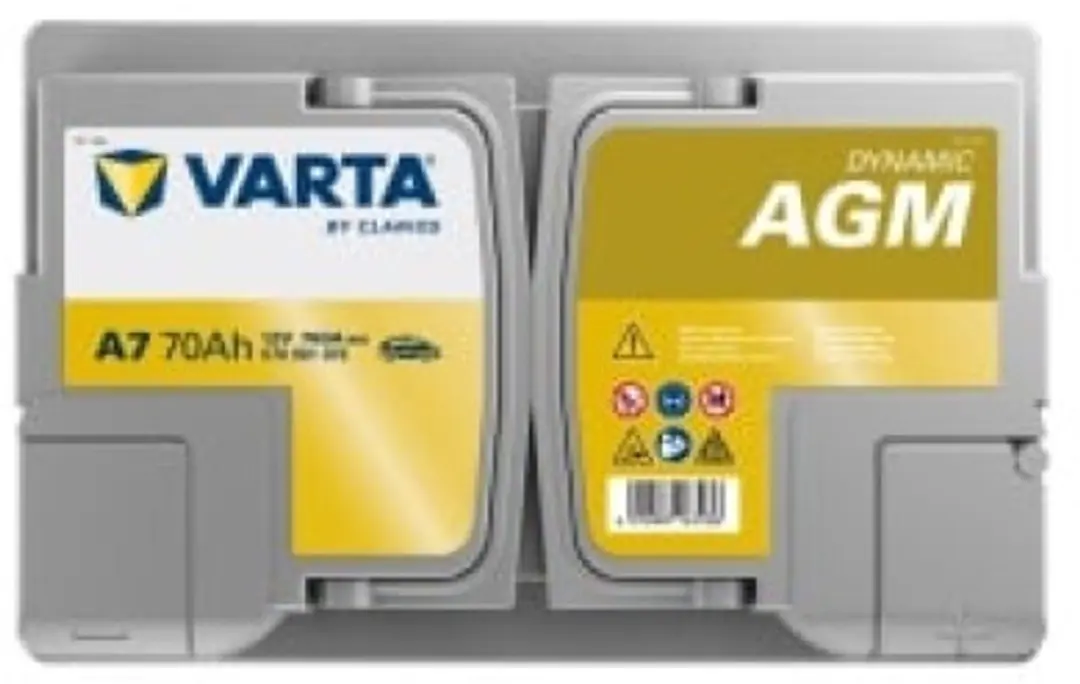 Varta A7 AGM Start-Stop Accu 70Ah 760A - 12V