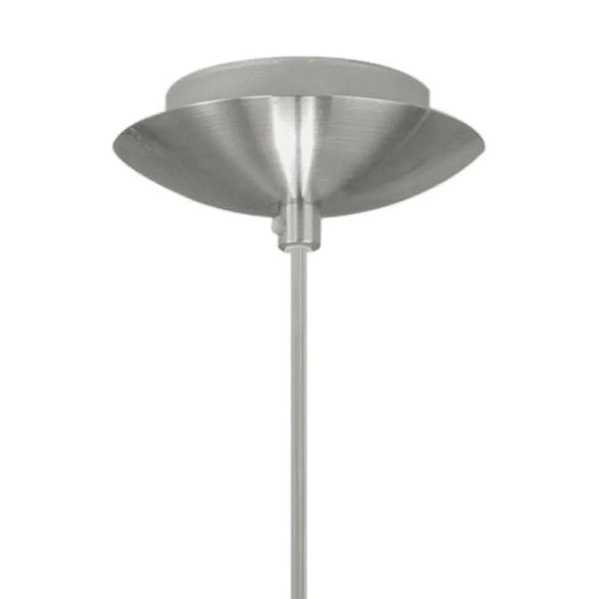 Eglo Troy 3 Hanglamp - 1 Lichtpunt Ø105mm Nikkel-Mat Wit
