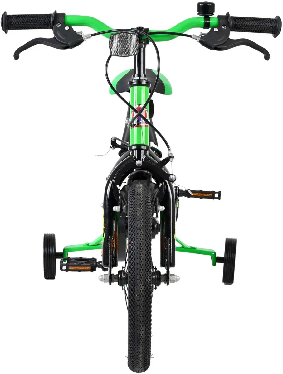 Volare Strike Kinderfiets 14 inch - Zwart Groen