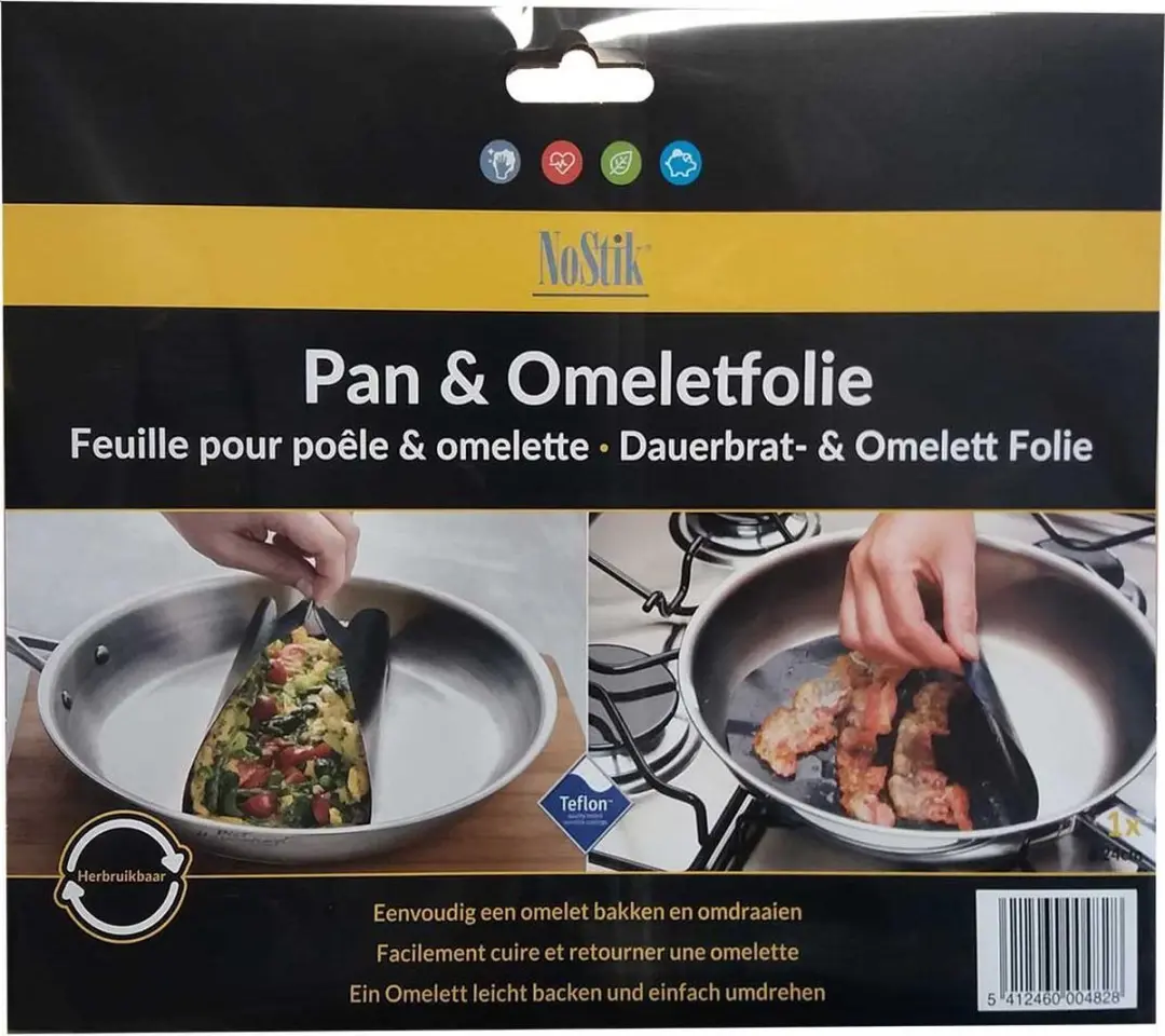 Metaltex Nostik Pan & Omeletfolie 24cm