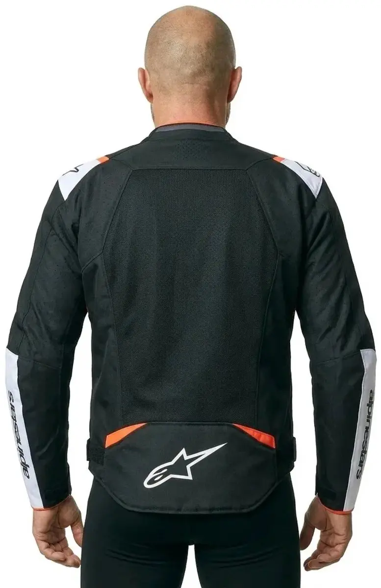 Alpinestars T-SPS Air V2 Motorjas - Maat L - Zwart/Wit/Fluo Rood