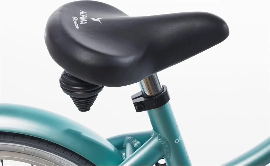 Alpina Ocean M16 Fiets - 1 Versnelling - Soft Green Matt