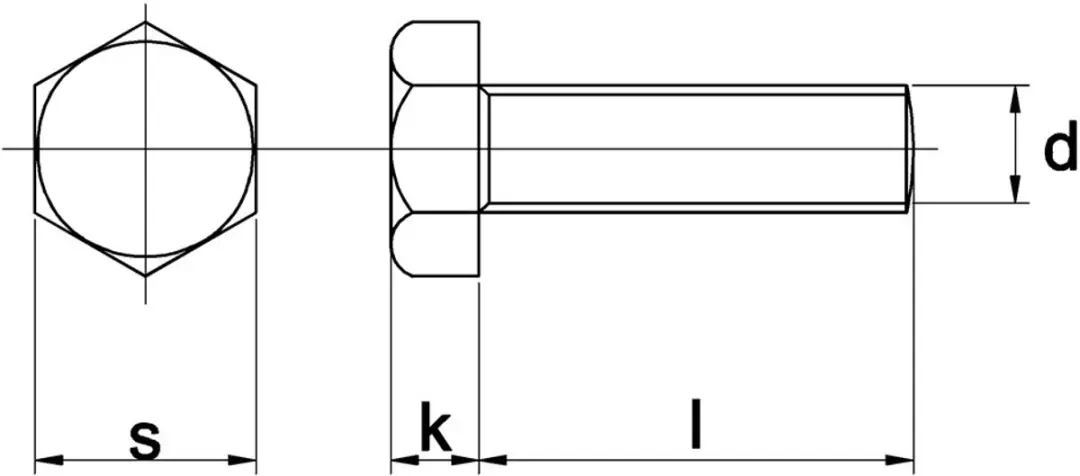 Hoenderdaal Tapbout Zeskant M6x25mm Verzinkt - 200 Stuks