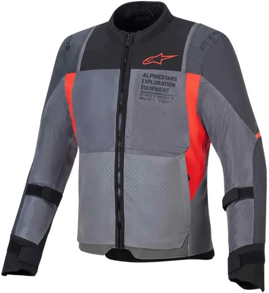 Alpinestars ST-2 Air Motorjas - XXXL - Deep Grijs/Rood