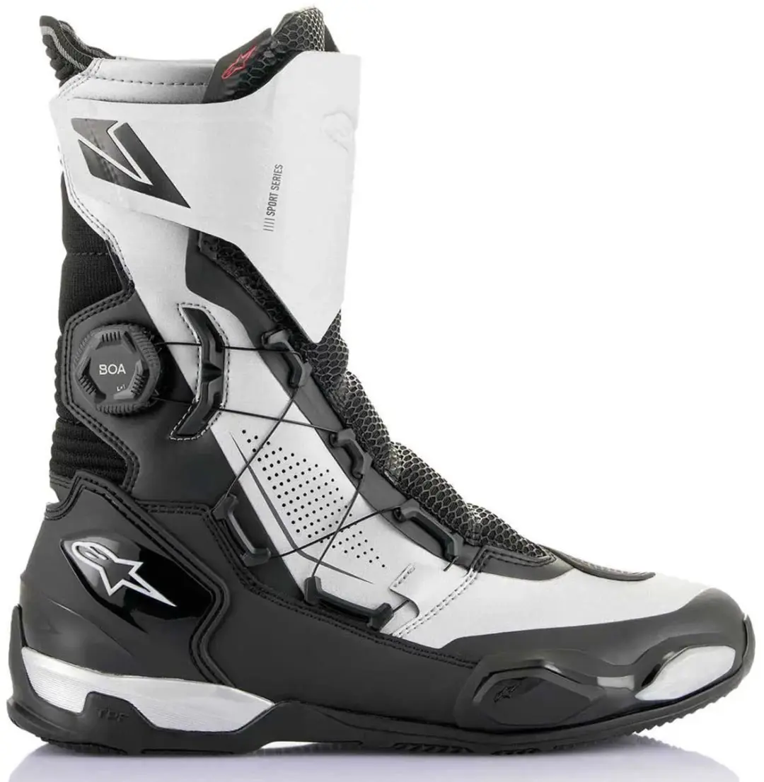 Alpinestars Sp-X Boa Schoenen 43 - Zwart/Silver - afbeelding 6 van 6