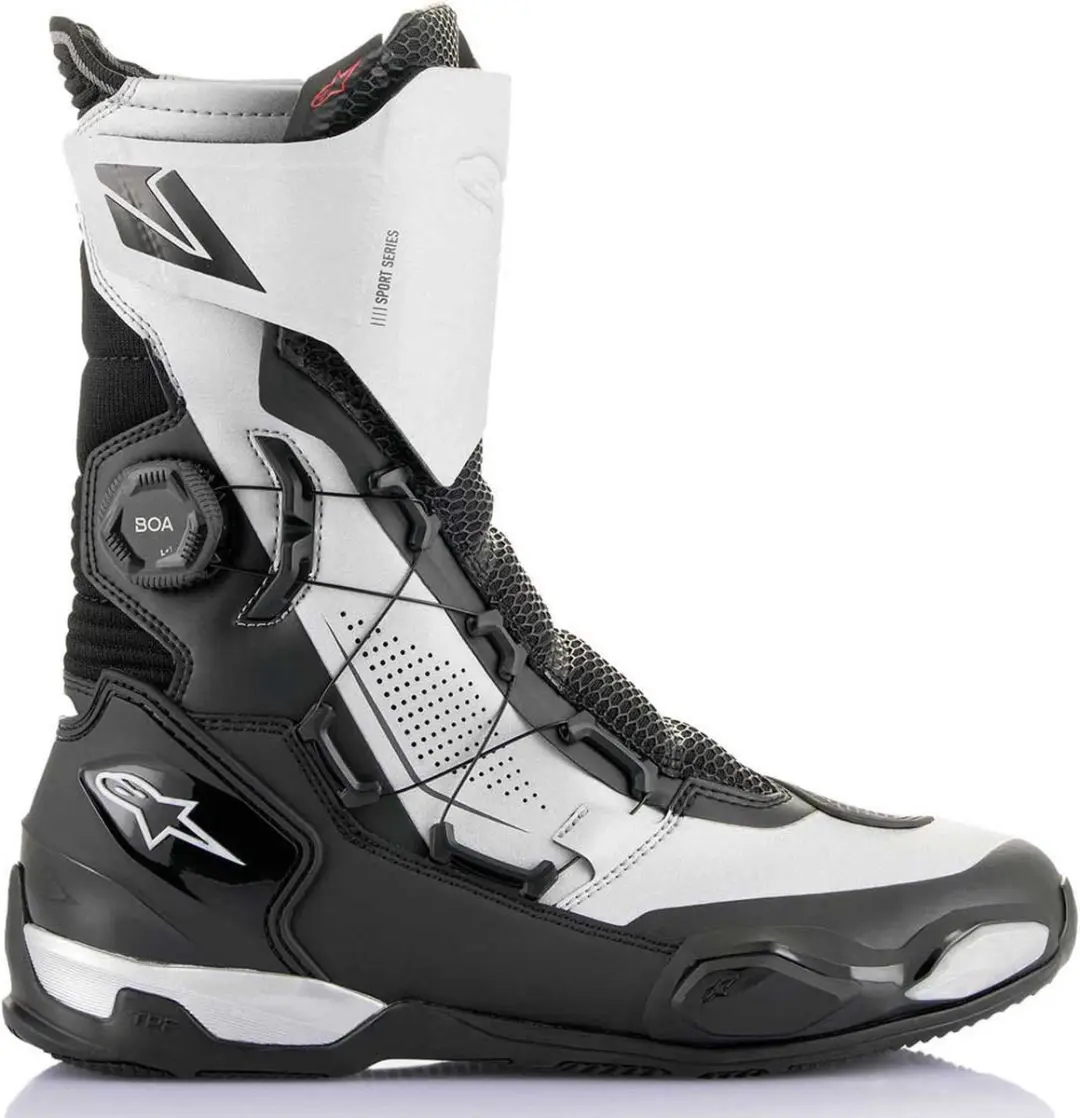 Alpinestars Sp-X Boa Schoenen 43 - Zwart/Silver