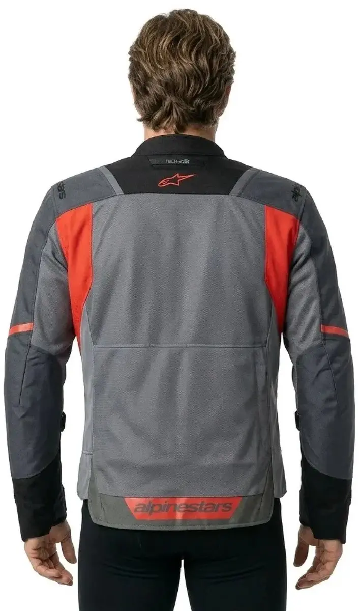 Alpinestars ST-2 Air Motorjas - S - Deep Grijs/Rood