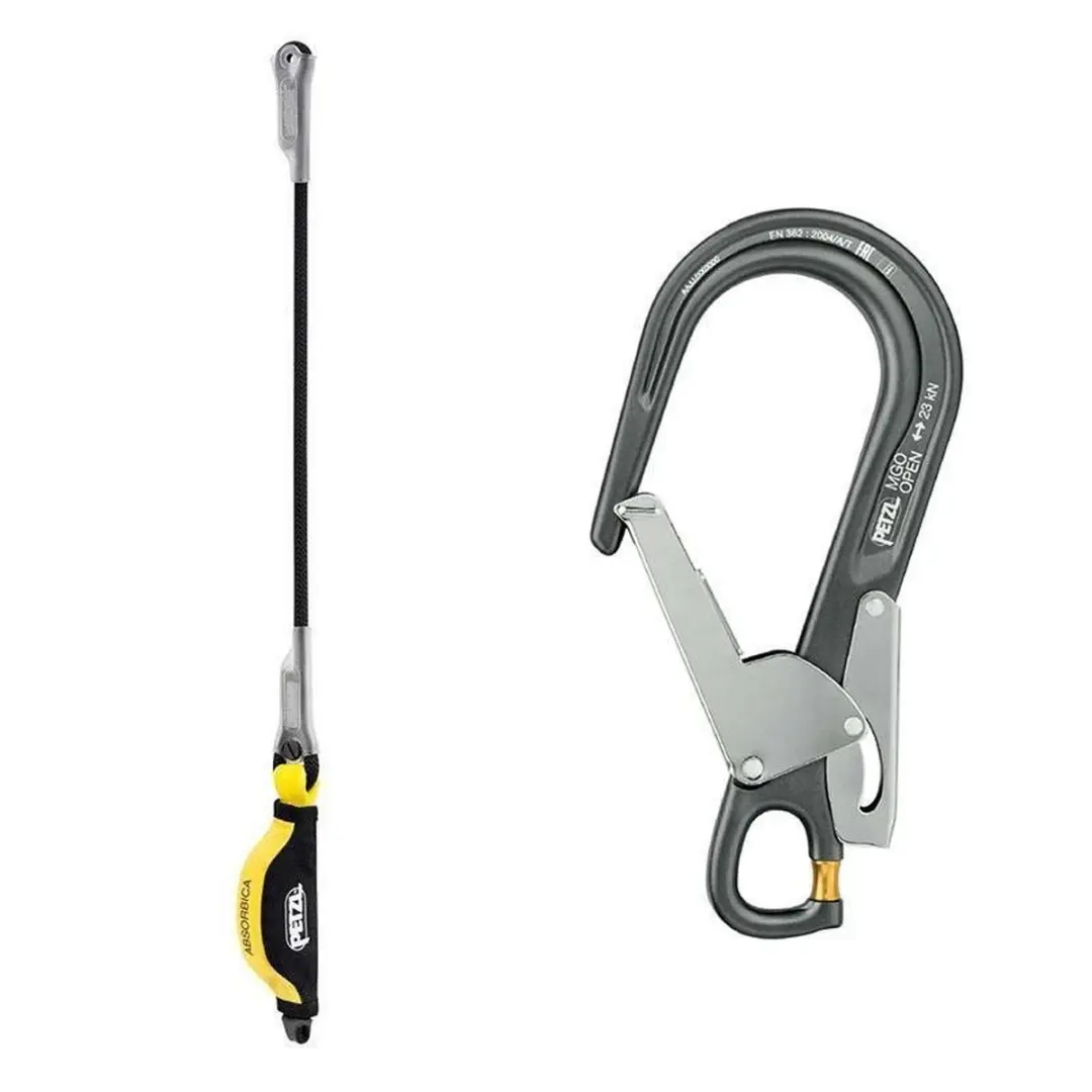 Petzl MGO Open 60 Steigerhaak - MG0890 0AA - Zilver