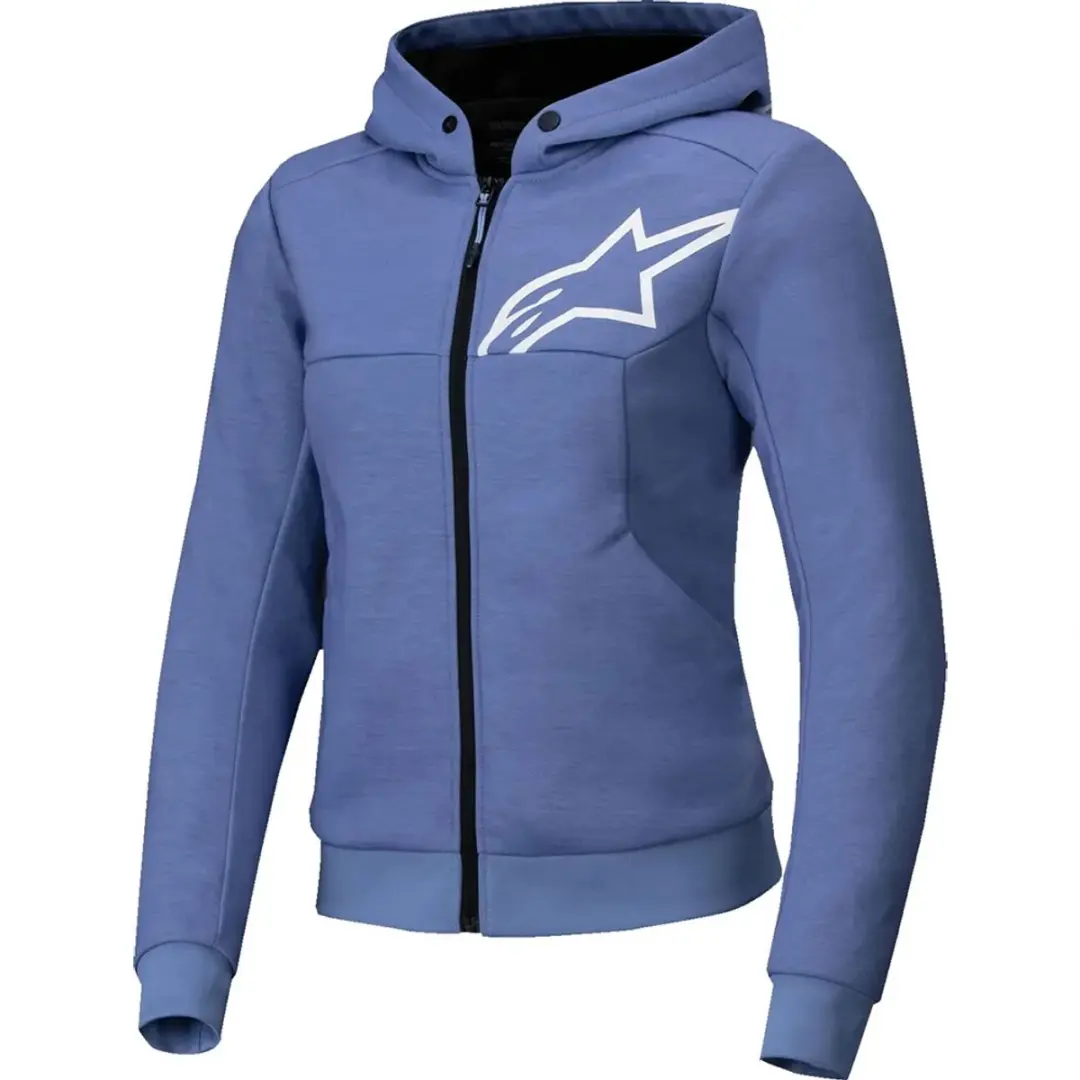 Alpinestars Stella Chrome V2 Sport Hoodie - Maat M - Paars/Wit