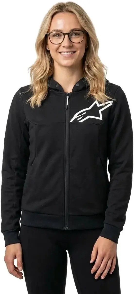 Alpinestars Stella Chrome V2 Sport Hoodie - Zwart