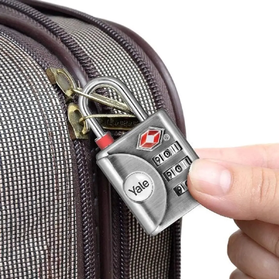 Yale Bagageslot TSA Cijferslot - Zilver
