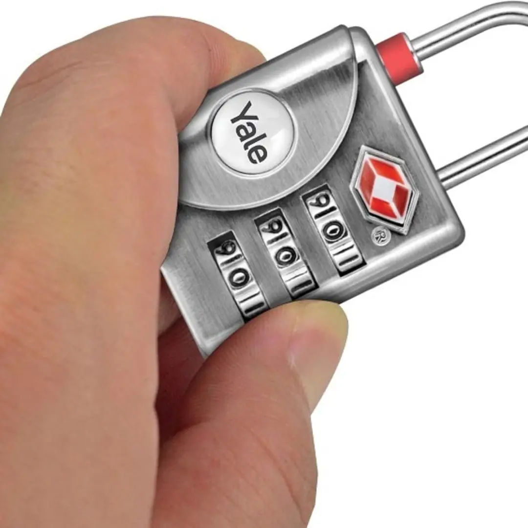 Yale Bagageslot TSA Cijferslot - Zilver