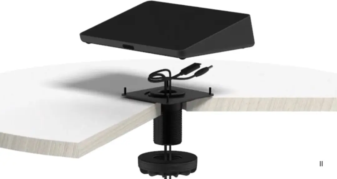 Logitech Tap Table Mount - Zwart