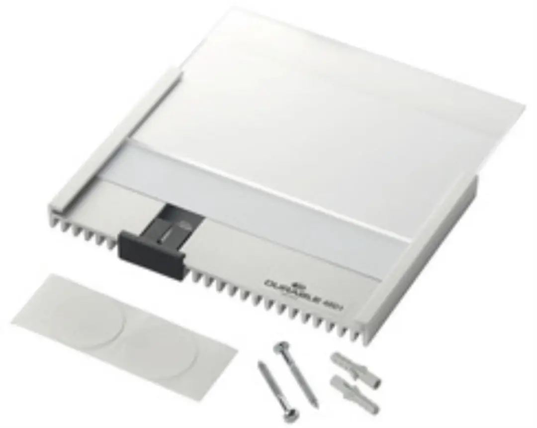 Durable 4802 Naambord - Geanodiseerd Aluminium 149x148,5mm