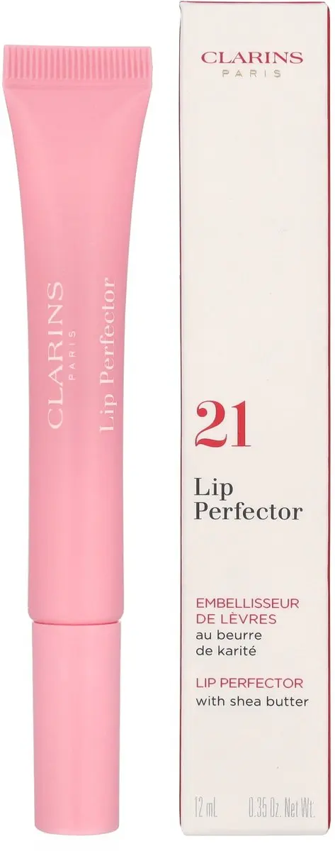 Clarins Lip Perfector 21 Soft Pink Glow - 12ml