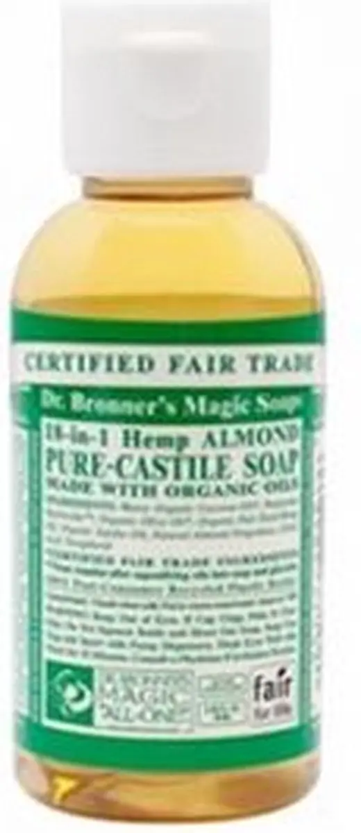 Dr. Bronner's Vloeibare Zeep Amandel 60ml