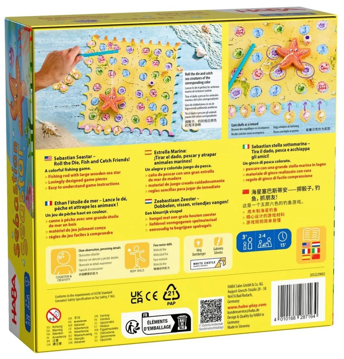 Haba Sebastian Seastar - Bordspel Multicolor