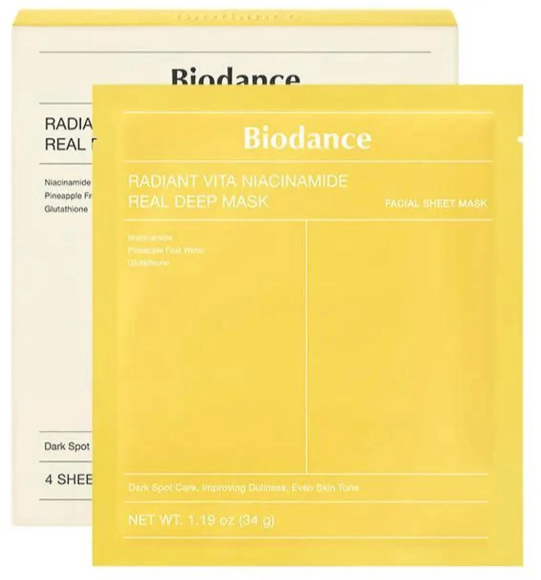 Biodance Radiant Vita Niacinamide Real Deep Mask