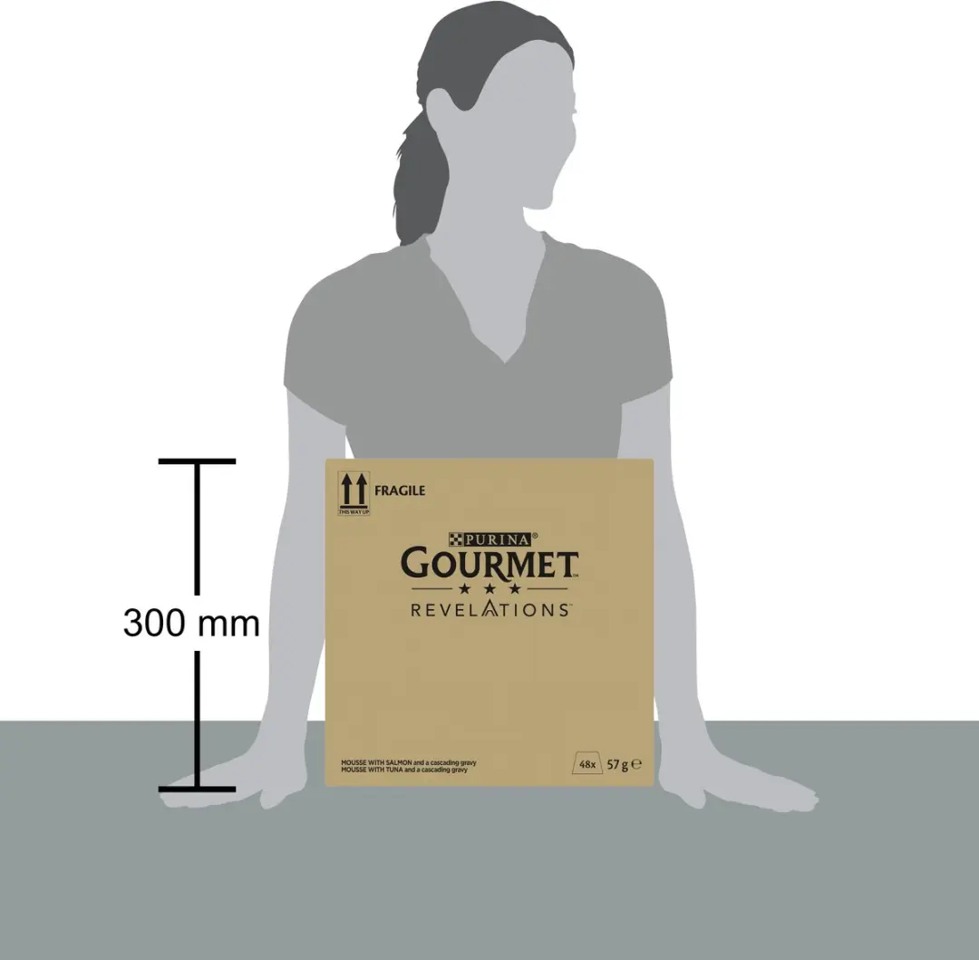 Gourmet Revelations Mousse Kattenvoer - Zalm & Tonijn 48x57g
