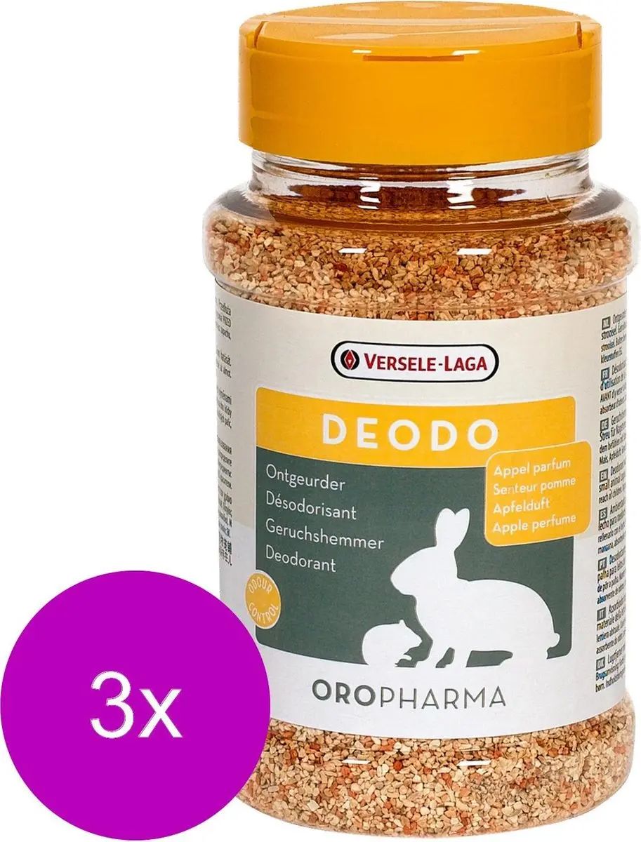 Versele-Laga Deodo Knaagdier Appelgeur - 3x230g