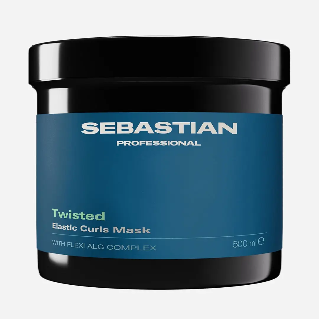 Sebastian Professional Twisted Elastic Curls Mask 150ml - Blauw - afbeelding 2 van 2