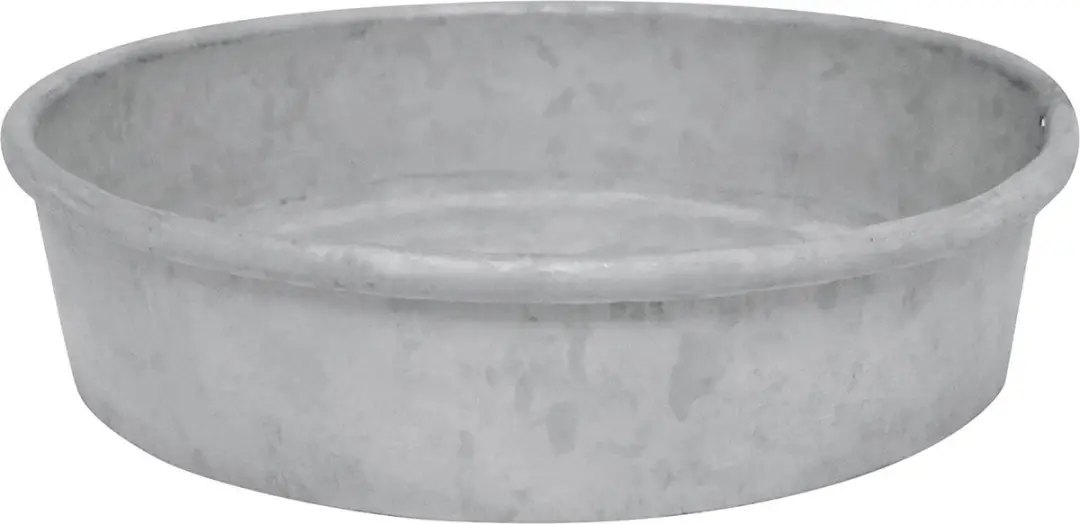 Esschert Design Zink Vogelschaal 10cm - Hangend - Grijs