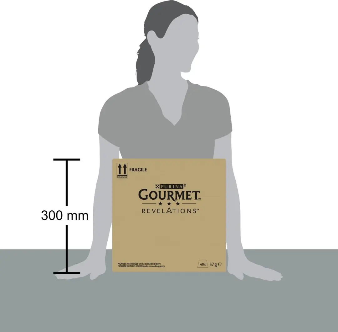 Gourmet Revelations Mousse Kattenvoer Natvoer Kip & Rund - 48 Stuks