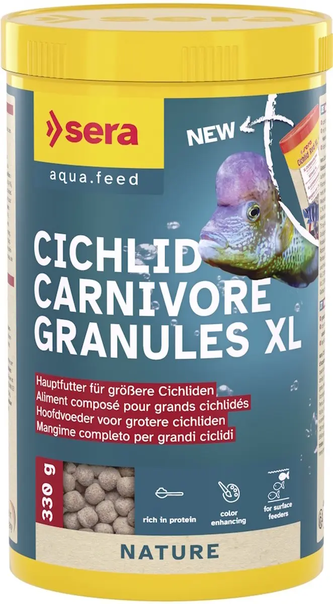 Sera Cichlid Carnivore Granules XL 1.000ml