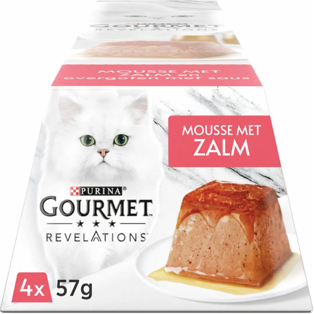 Gourmet Mousse Kattenvoer Zalm