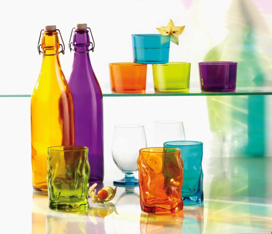 Bormioli Giara Fles 1L - Grijs