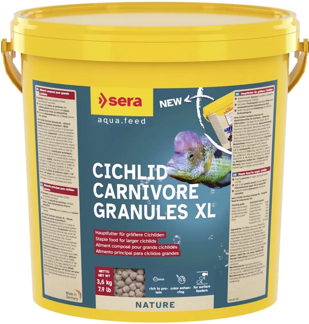 Sera Cichlid Carnivore Granules XL 10.000ml