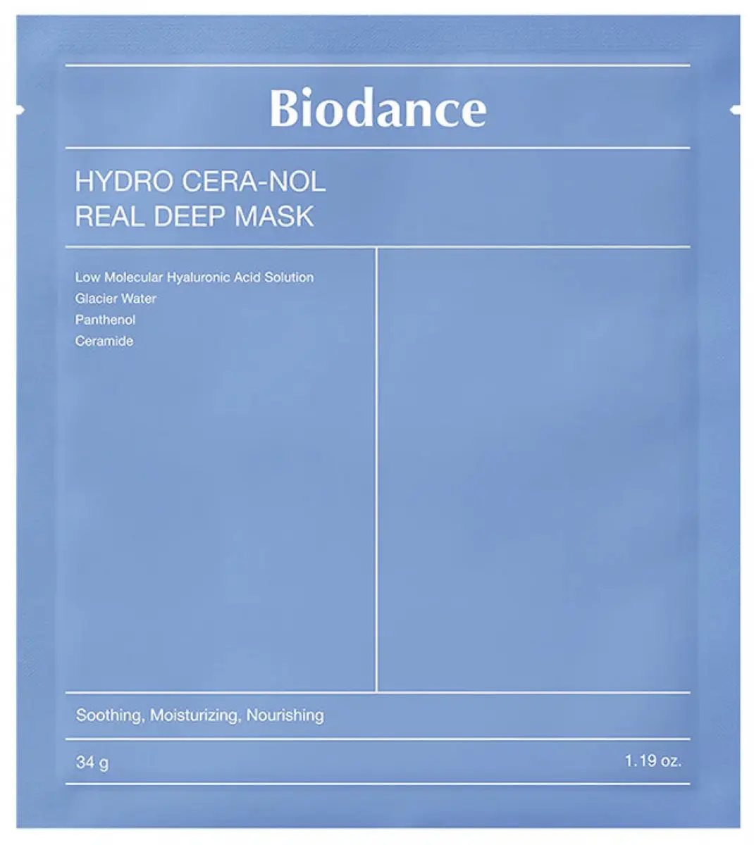 Biodance Hydro Cera-nol Real Deep Mask 34g