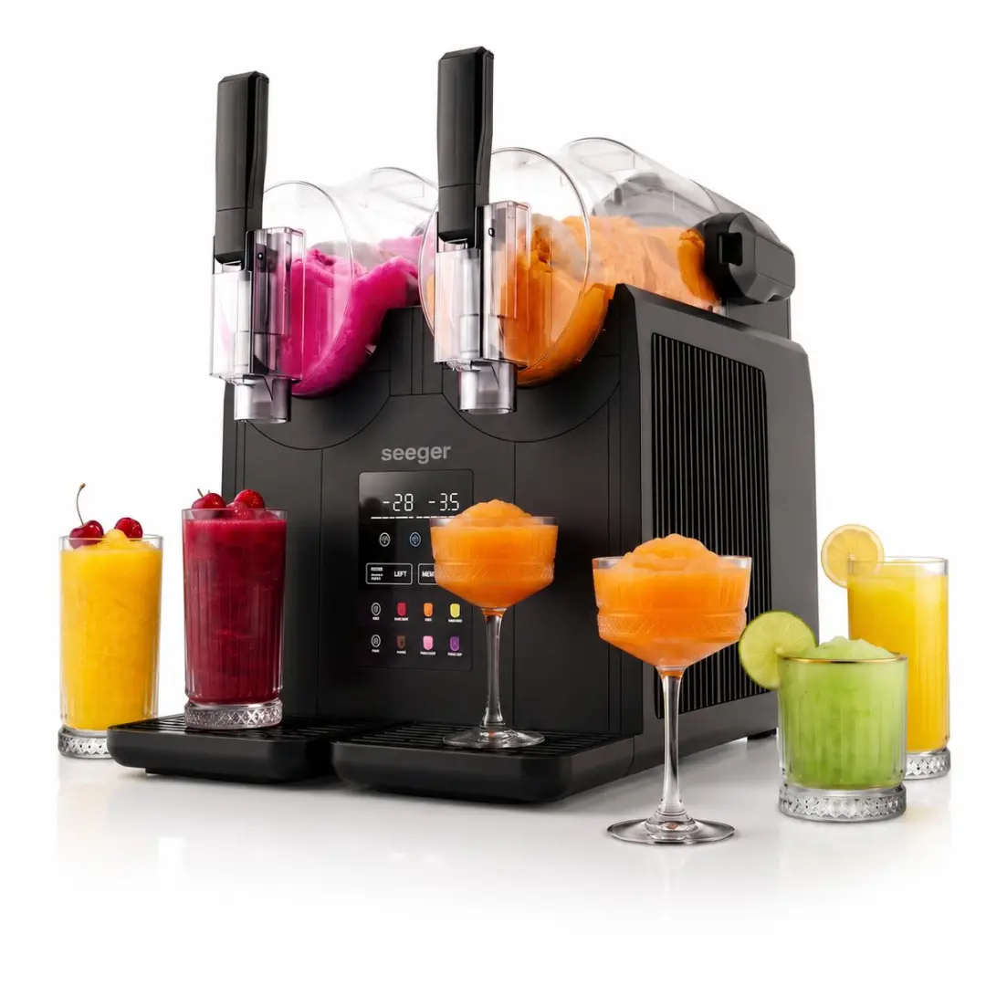 SEEGER SuperSlush Twin SLFRZ2BK Slushmachine