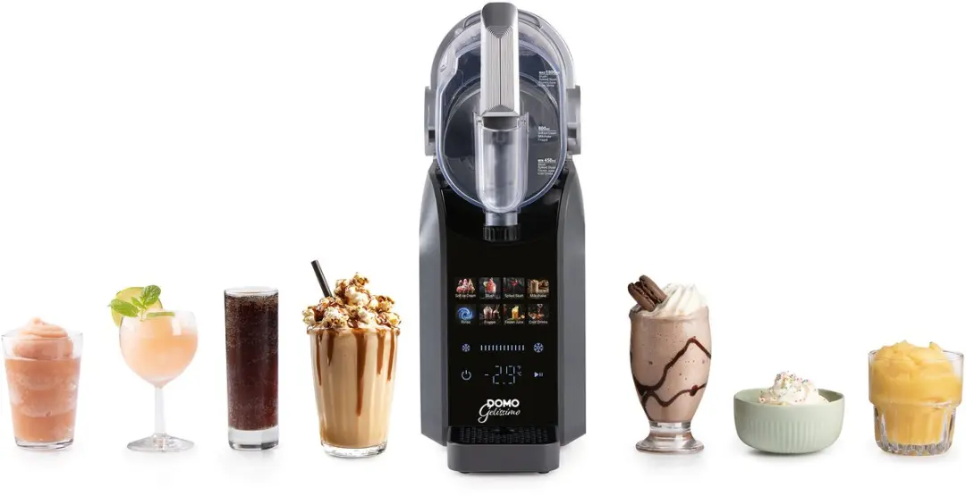 Domo DO9308I Slushie Maker - 1,8L - Grijs/Zwart - afbeelding 6 van 6