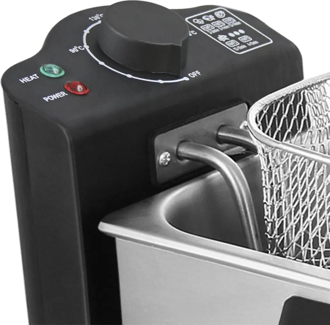 Emerio DF-120482 Frituurpan 2000W - 3L - Zwart