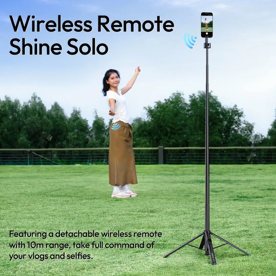 Ulanzi SK-21 Selfie Stick Statief - Zwart