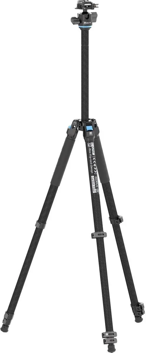 Sirui L-224F Carbon Statief + KS-10 Balhoofd