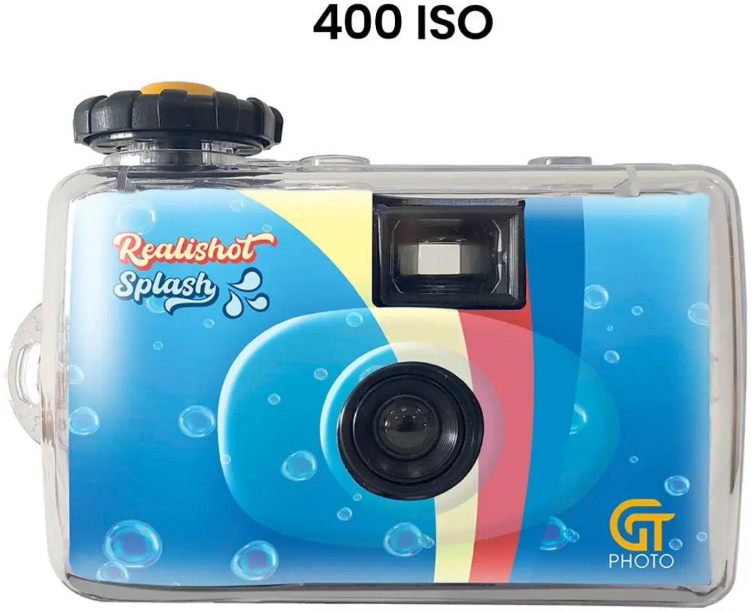 AgfaPhoto Realishot Splash Wegwerpcamera 27 Foto's - Grijs