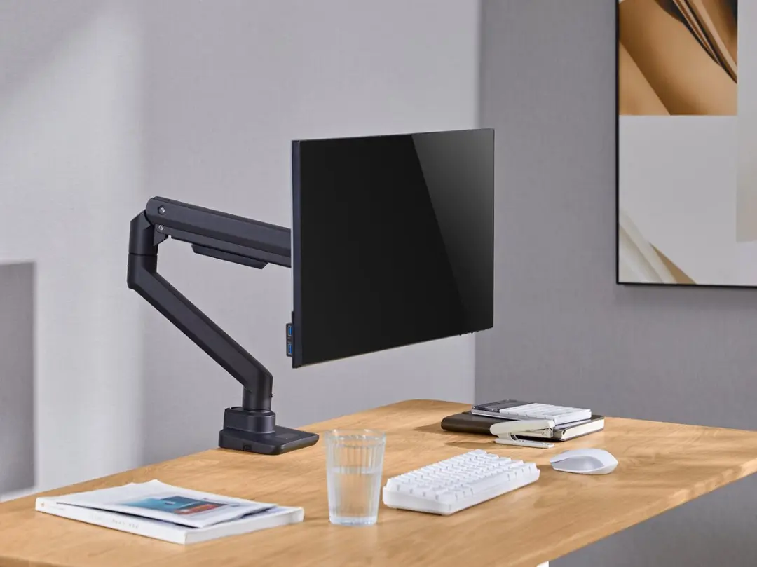 Equip Heavy Duty Monitorarm 17-49" - Zwart