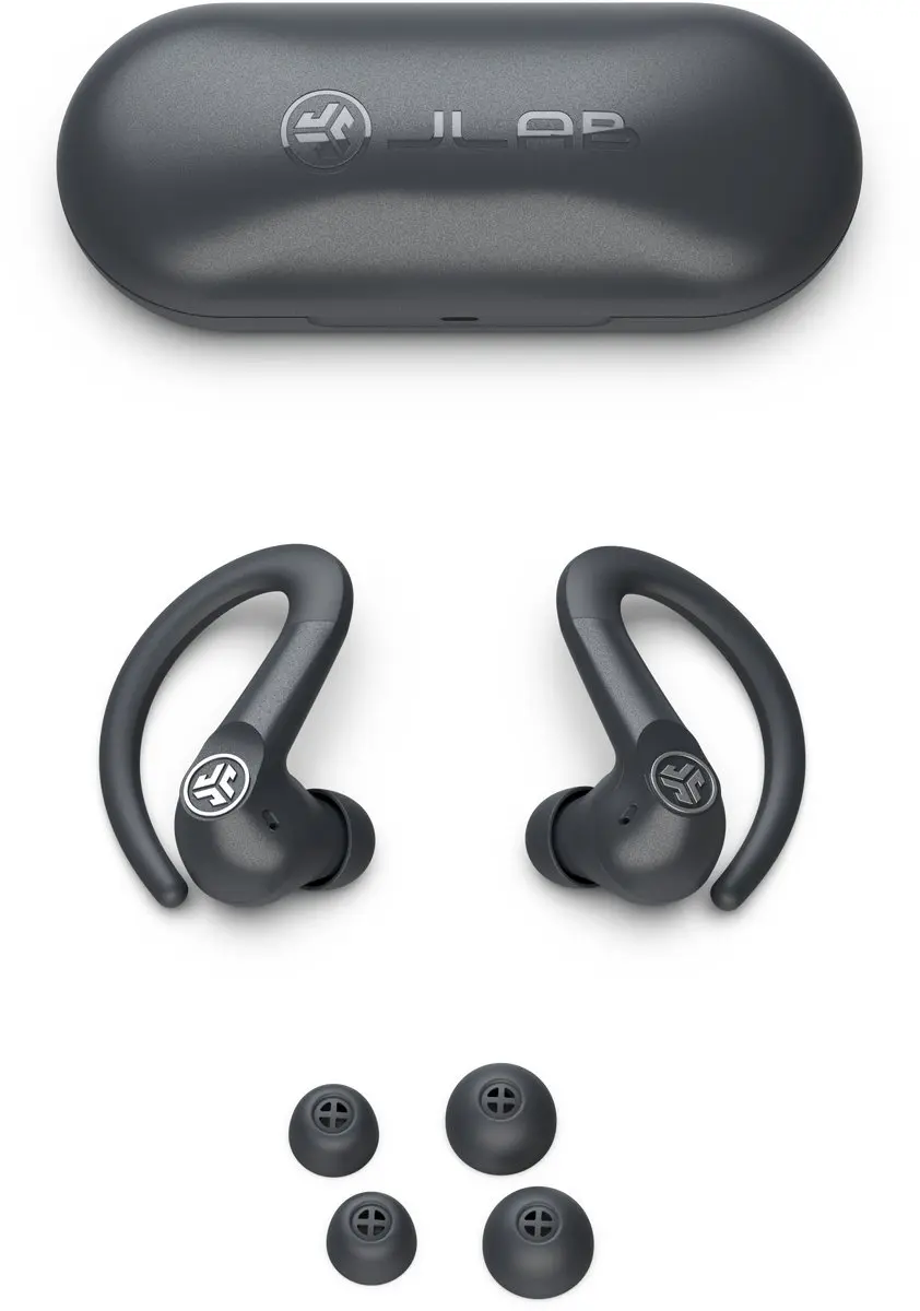 JLab Go Sport ANC IEUEBGSPTNCGPH124 Oordopjes - ANC - 24u - Zwart