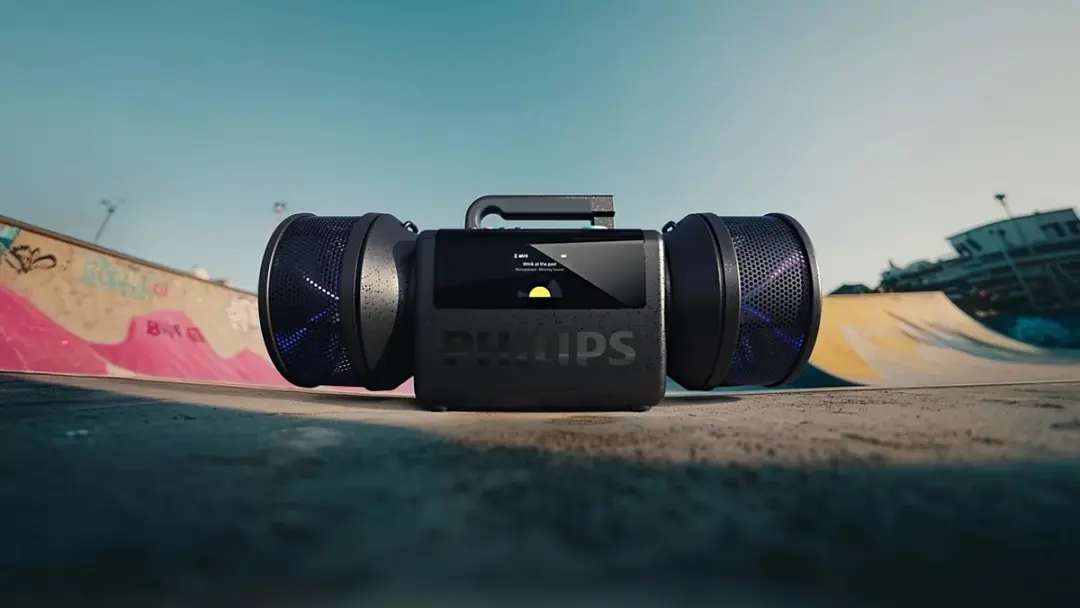 Philips The Tube TAMS80B/00 Bluetooth Speaker - 140W - Zwart