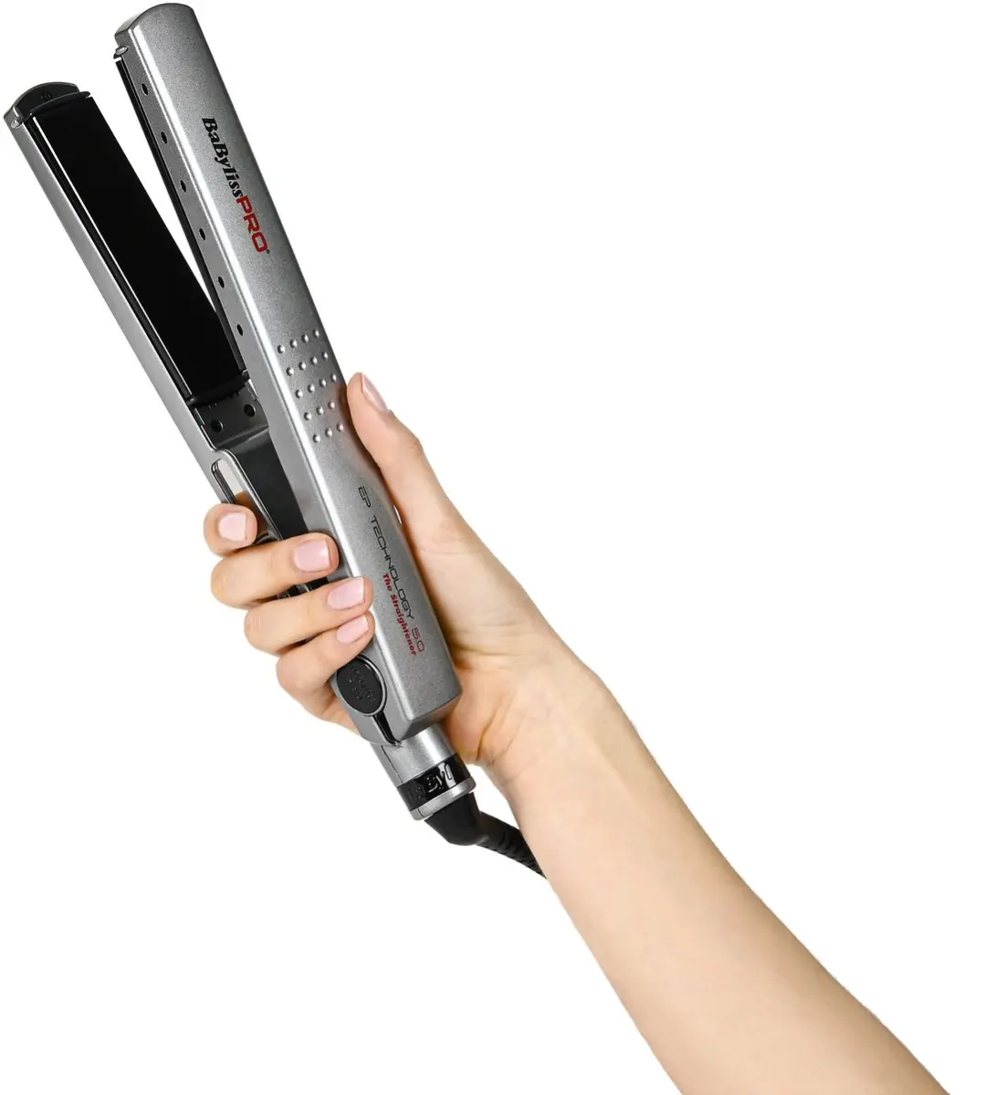 BaBylissPRO BAB2091EPE Stijltang - EP Titanium 28x110mm - 5 standen - Chrome