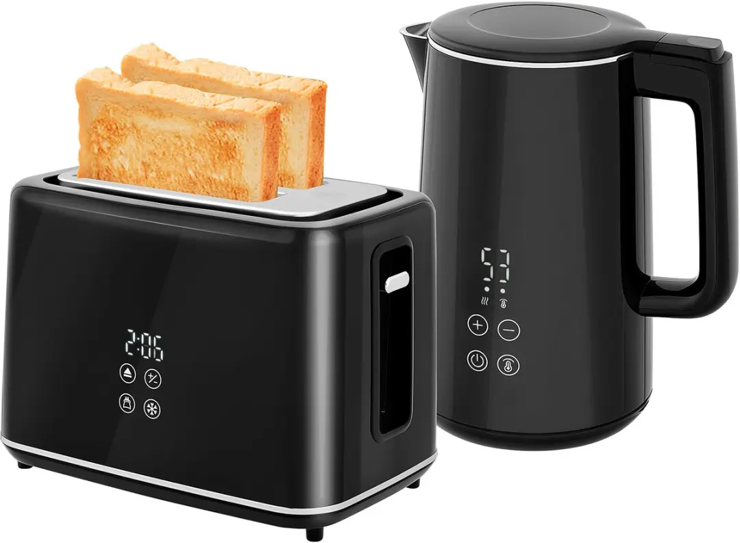 Homcom Wasserkocher-Toaster Set