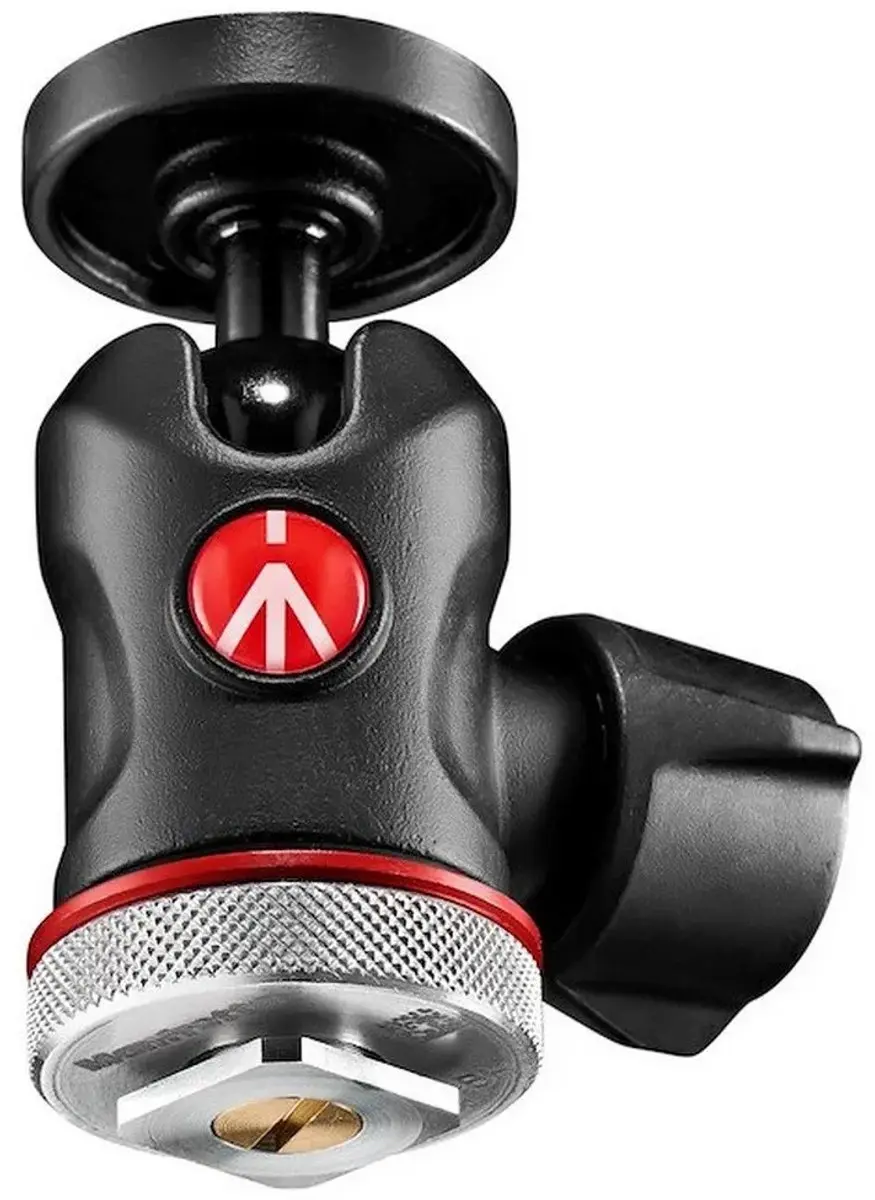 Manfrotto MH492LCD-BH Mini Ball Head - 4 kg - Zwart