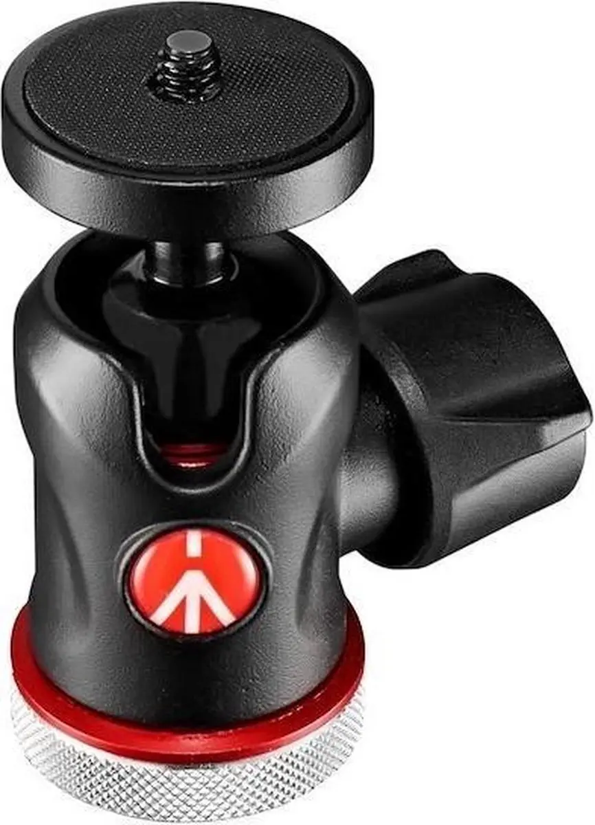 Manfrotto MH492LCD-BH Mini Ball Head - 4 kg - Zwart